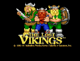Screenshot Thumbnail / Media File 1 for Lost Vikings, The (1993)(Interplay)[!]
